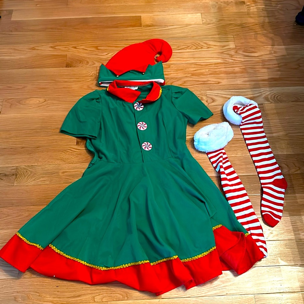 Elf Holiday dress